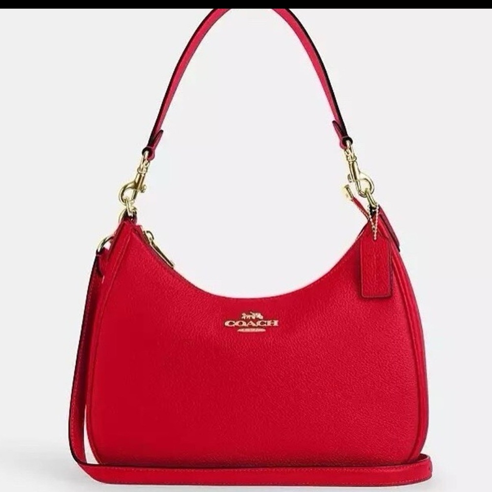 Coach Red Shoulder Bag